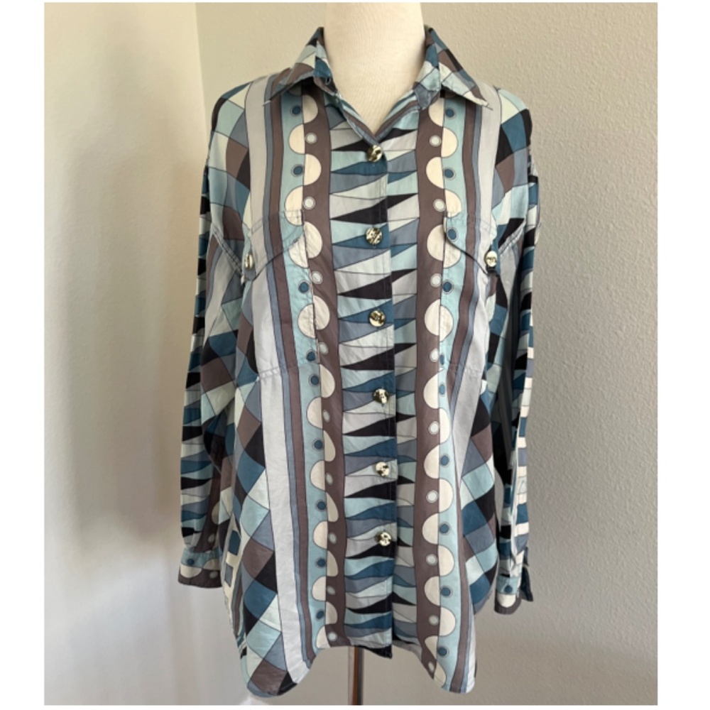 Sunny Leigh Silk Blouse • Small